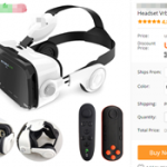 速卖通平台新公告：VR虚拟眼镜市场出现以下内容将会被删