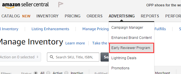 Early Reviewer Program
